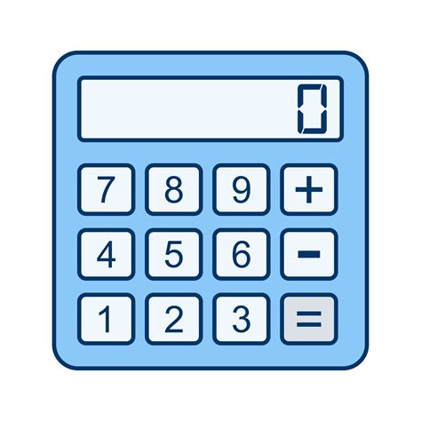 Vector Calculator Icon 355501 Vector Art at Vecteezy