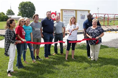 Grant supplied exercise equipment for Abby & Libby Memorial Park