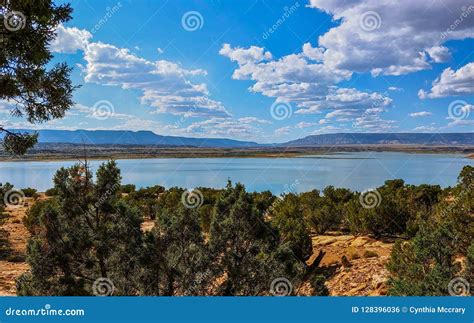 Abiquiu Lake in New Mexico stock photo. Image of desert - 128396036