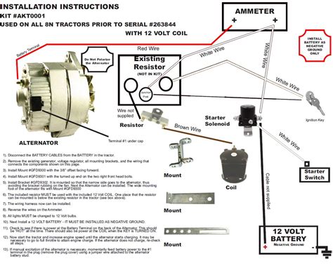 Ford 8n 12 Volt Wiring Diagram