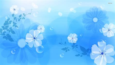 Blue Flower Wallpapers - Wallpaper Cave