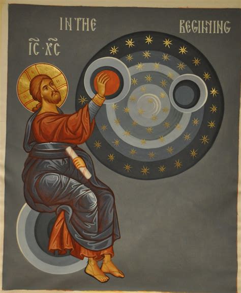 Icon: Creation of the Cosmos | Christ creating the cosmos Ge… | Flickr