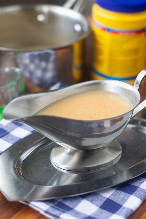 Cornstarch Gravy | Recipe | Cornstarch gravy, Gravy recipes, Homemade ...