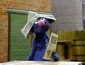Grover Monster images Grover jumping wallpaper and background photos ...