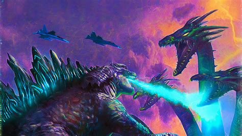 2560x1440 Poster Art Godzilla King Of The Monsters 1440P Resolution ,HD ...