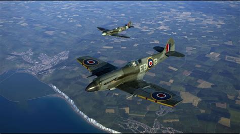 IL2 Great Battles Spitfire dogfight - YouTube