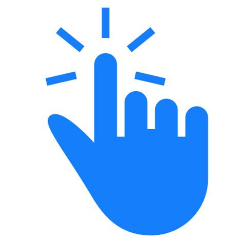 Click Here Hand Icon Png - ClipArt Best