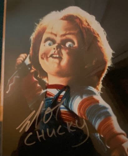 Brad Dourif Signed Childs Play chucky photo | #4624420778