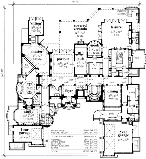 Alpha Builders Group French Chateau Floor Plan from ABG | Alpha Builders Group