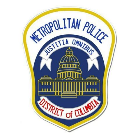 Washington DC Police Metropolitan Police District of Columbia - Vinyl ...