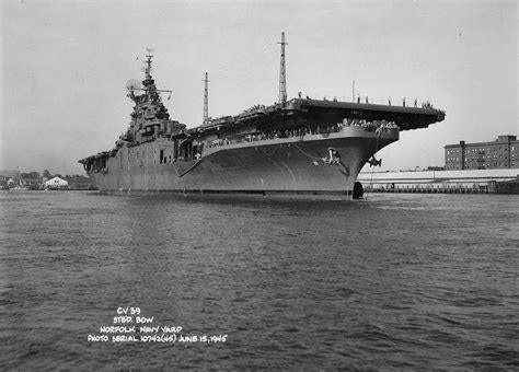 USS Lake Champlain (CV-39): Photos, History, Specification