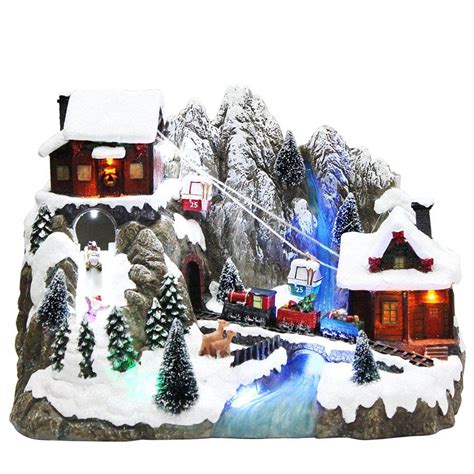 Holiday Living Musical Animatronic LED Gondola Scene Christmas Collectible | Diy christmas ...