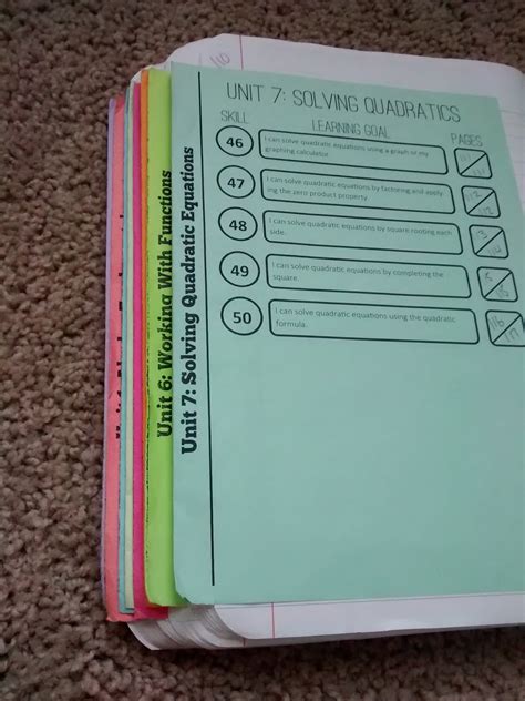 Math = Love: Interactive Notebook Dividers 2.0