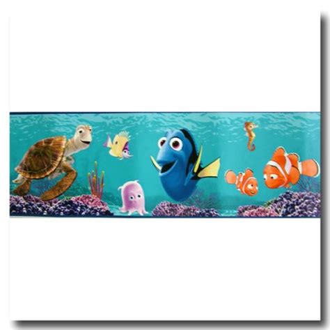 Free download Pixar Finding Nemo Self Stick Wall Border Wallpaper Boarders Reviews [500x500] for ...