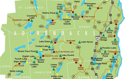 Maps Of The Adirondacks