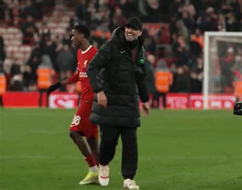 (Video) Jurgen Klopp shares heartwarming moment with Trey Nyoni