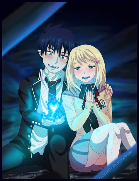 blue exorcist ao no exorcist aoex RinShi rin x shiemi fanart my otp ...