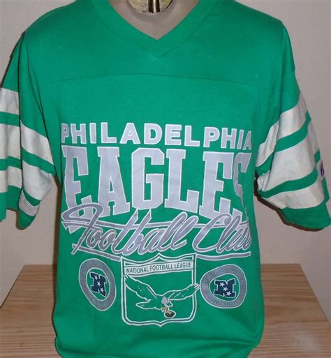 vintage 1990s Philadelphia Eagles football jersey t shirt Large by ...