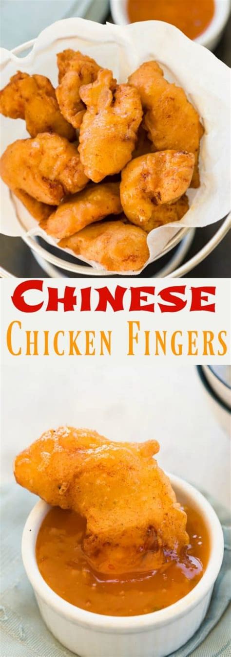 Chinese Chicken Fingers - The Cozy Cook