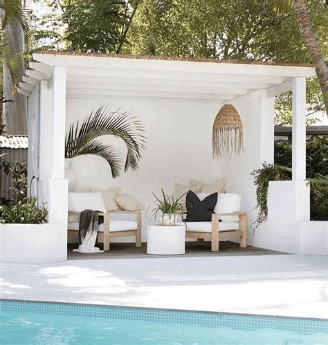 7 Pool Cabana Inspirations (and Planning Our Next Backyard Project) | Pool house designs, Pool ...