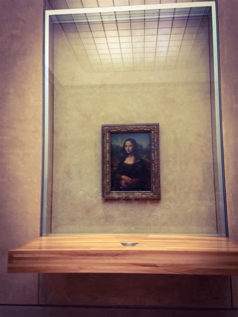 Mona Lisa at Louvre Museum