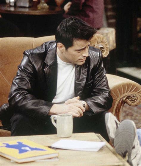 Matt Leblanc Friends Season 6 Leather Blazer | Leather Outfit