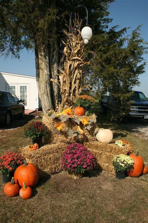 30 DIY Fall Yard Decor Ideas - Prudent Penny Pincher