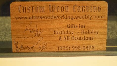 Innovative Woodworking Business Card Ideas: Whittle Your Way to the Top ...