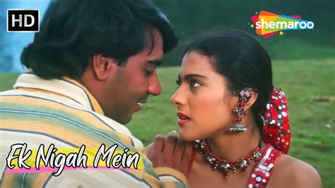 Ek Nigah Mein Kya Le Gaya | Kajol & Ajay Devgan Songs | Kumar Sanu Romantic Songs | Gundaraj ...