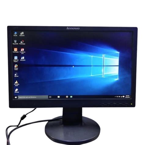 Jual MONITOR LCD LENOVO 19 INCH LIKE NEW PALING MURAH | Shopee Indonesia