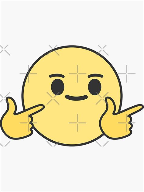 "finger gun emoji" Sticker by hungrykate | Redbubble