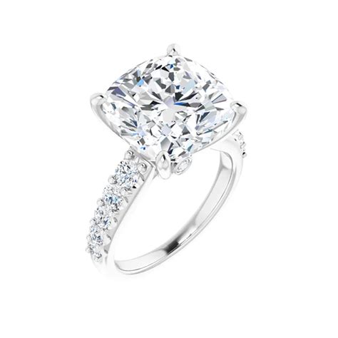 1 carat cushion cut diamond ring | Temple & Grace NZ