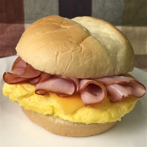 Ham Egg and Cheese Sandwich - Lehmans Deli