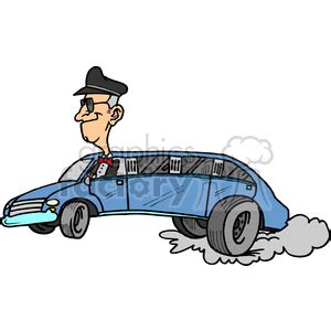 man driving limo clipart - Clipground