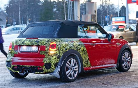 2016 MINI JCW Convertible Spotted Nearly Camo-Free - autoevolution