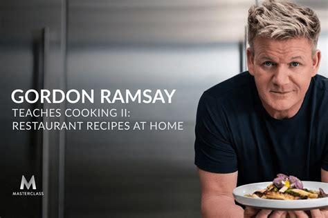 Gordon Ramsay Masterclass | The Cooking World