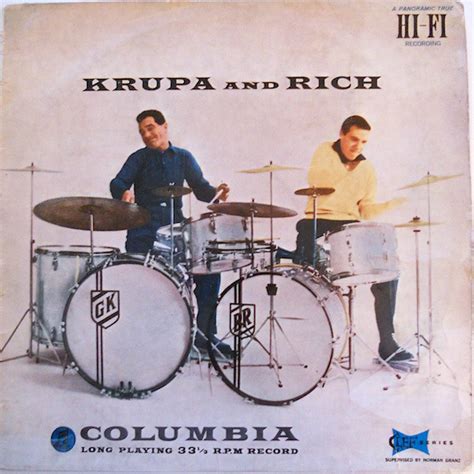 Gene Krupa And Buddy Rich - Krupa And Rich (Vinyl, LP, Album, Mono) | Discogs