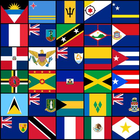 Free Printable Flags Of The Caribbean