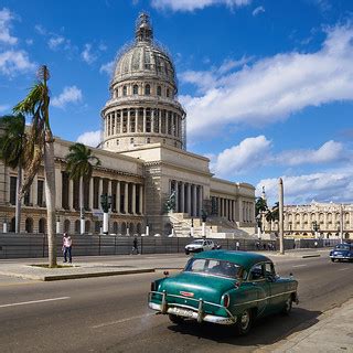Cuba | The Capitolio visible in the back, La Habana, Cuba | Pedro Szekely | Flickr