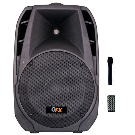 QFX Speaker with Built-In Amplifier Bluetooth - Walmart.com