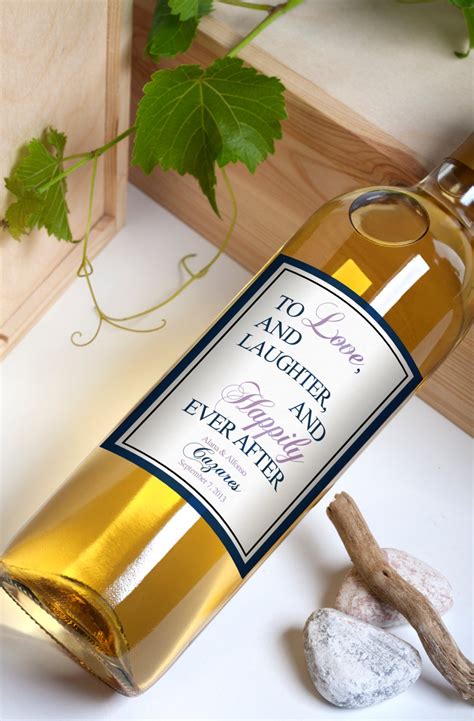 Custom Wine Bottle Labels Personalized Wedding Favors