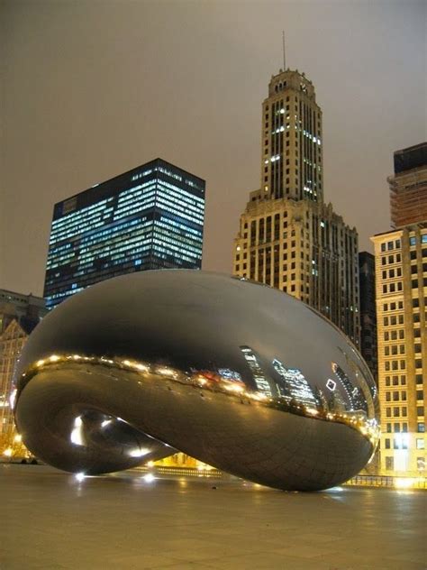 Cloud Gate, in Millennium Park, Chicago Great Places, Places To See ...