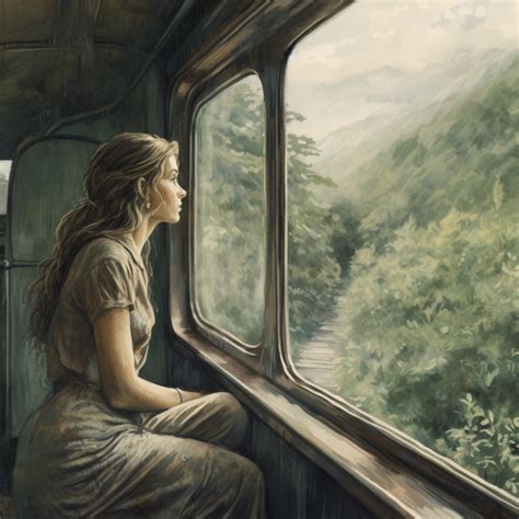 Woman on a Train by ObsidianPlanet on DeviantArt