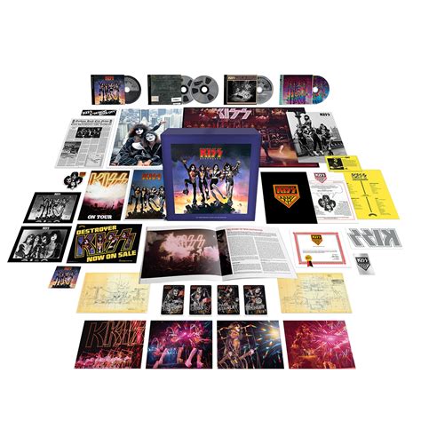 Destroyer 45th Super Deluxe 4CD + Blu-ray - KISS Official Store
