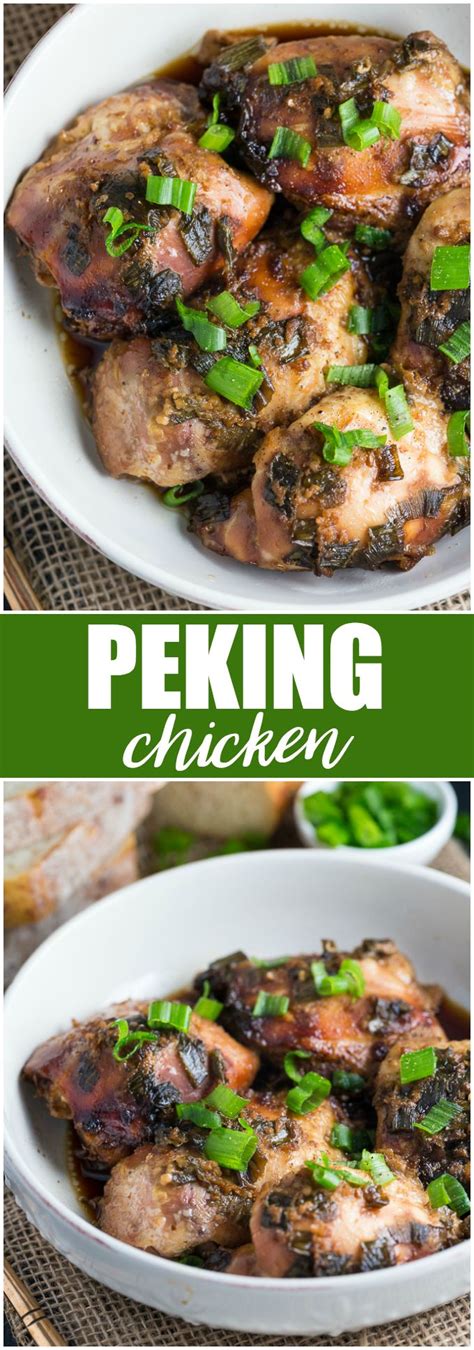 Peking Chicken - If you love Peking Duck, give the chicken version a ...