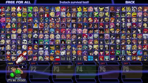 Super Smash Bros Crusade CMC V7.1 All Characters - YouTube