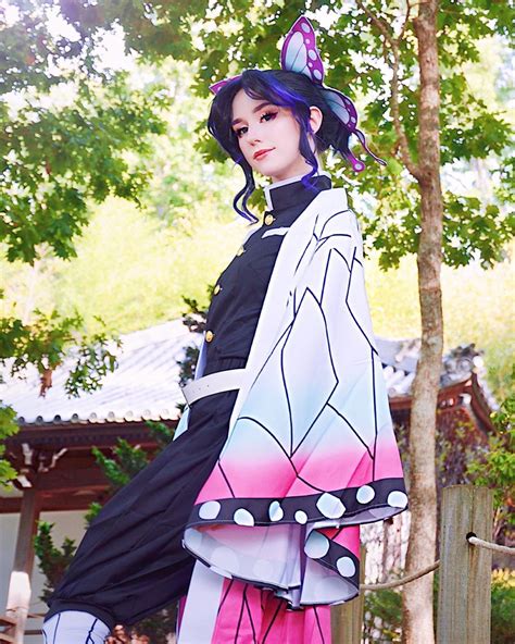 【XS,S,M,L,XL,2XL In Stock】Demon Slayer Kochou Shinobu kimono Cosplay ...