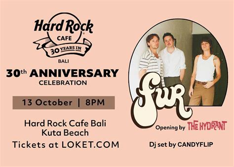 Hard Rock Cafe Bali 30th Anniversary | Honeycombers Bali