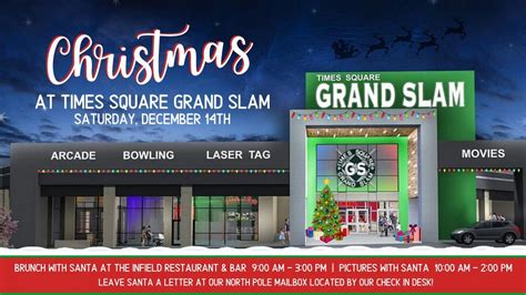 Brunch with Santa at Times Square Grand Slam, Tyler TX - Dec 14, 2019 - 9:00 AM