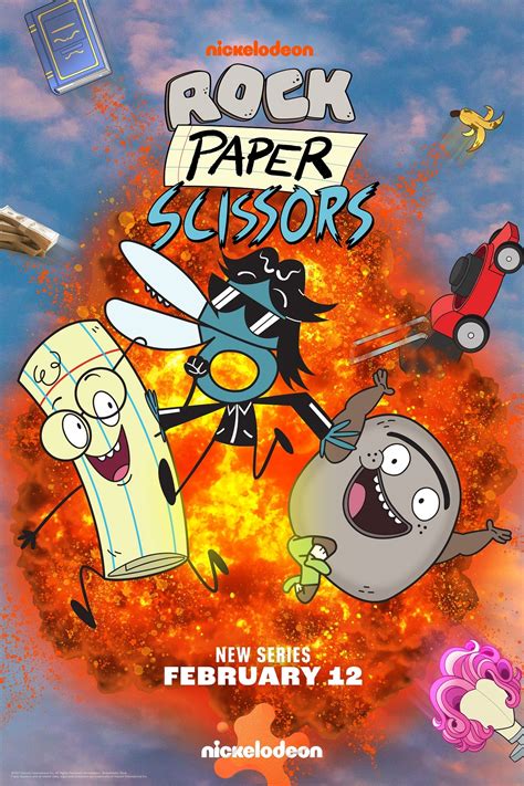 All-star guest stars announced for Nickelodeon ROCK PAPER SCISSORS cartoon